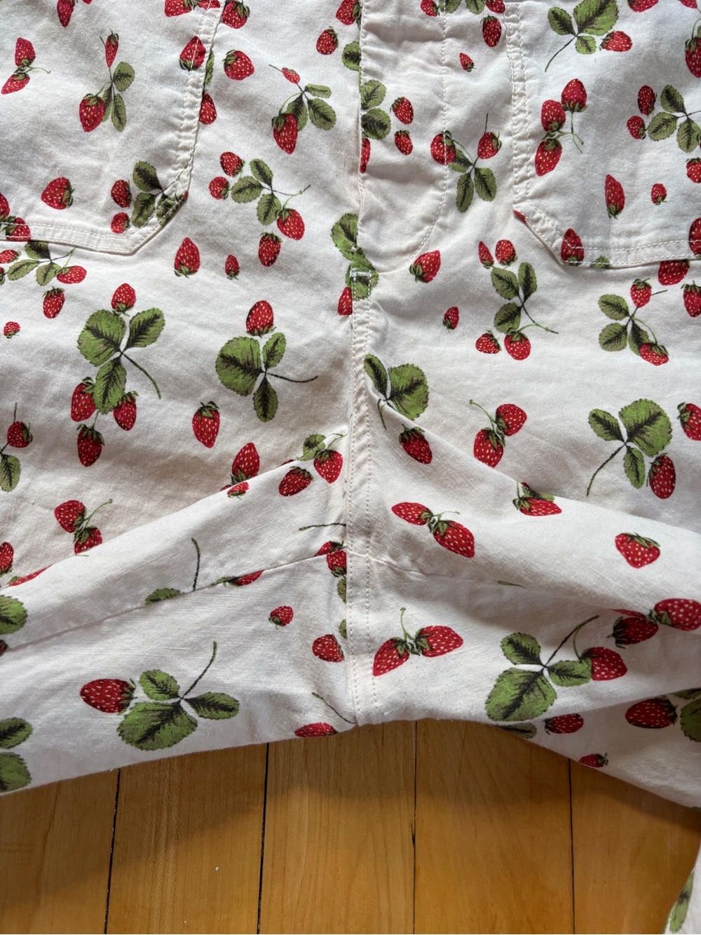 Colette Magic Fabric Strawberry Pants | Maeve - Anthropologie | Women’s Plus 20W - Picture 9 of 16